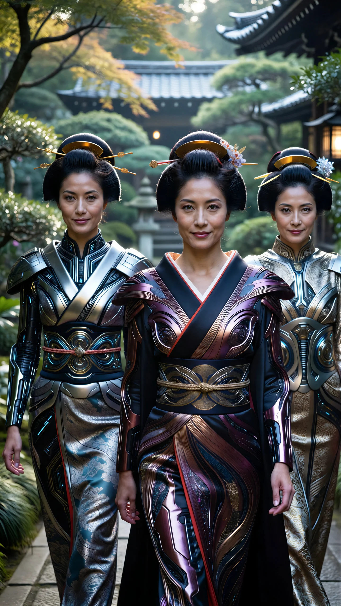 The Geisha of Gold and Silk
